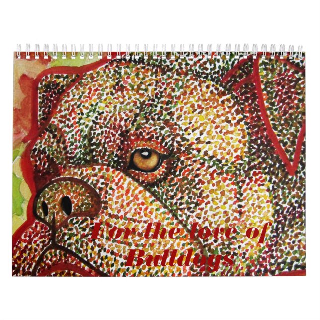 Calendrier Juste bouledogues (Protection)