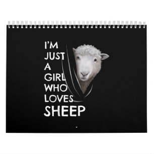 Calendrier Juste une fille qui aime les moutons   Ventilateur