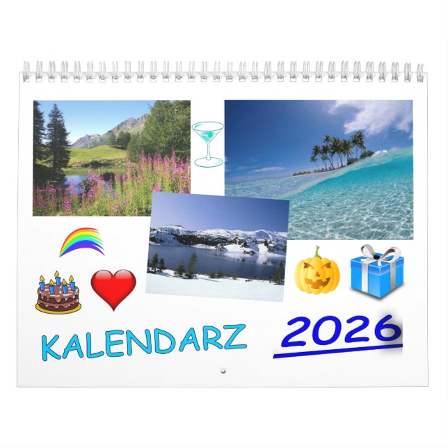 Calendrier Kalendarz 2026 (Protection)