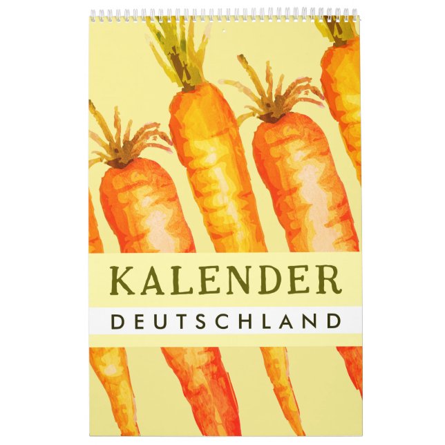 Calendrier Kalender Deutschland mit Feiertagen | Allemagne 20 (Protection)