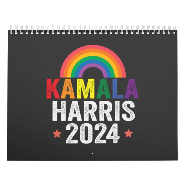Calendrier Kamala Harris Président des élections Lgbtq 2024 (Protection)