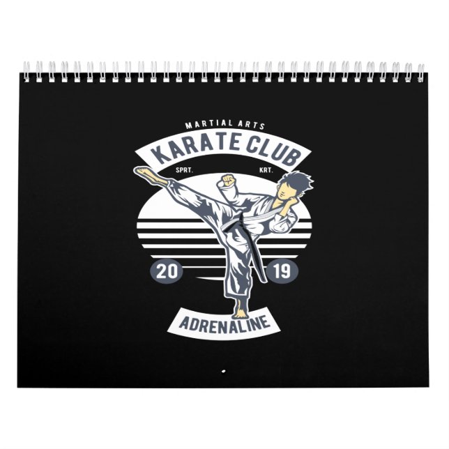 Calendrier karaté club adrénaline (Protection)
