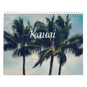 Calendrier Kauai Hawaii