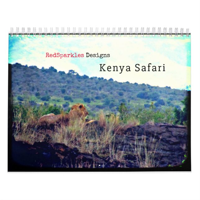 Calendrier Kenya Safari (Protection)
