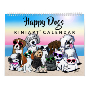 Calendrier KiniArt Happy Dogs