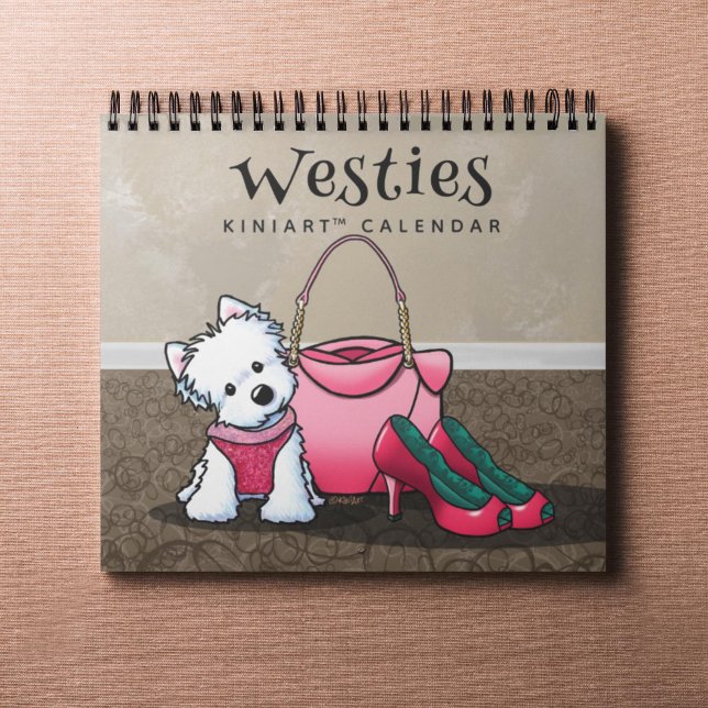 Calendrier KiniArt Westies (Créateur téléchargé)