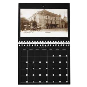 Calendrier Königsberg - Historical perspectives calendar