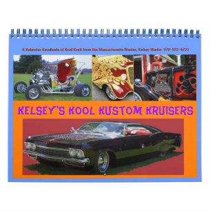 Calendrier Kool Kustom Kruisers 2012 de Kelsey