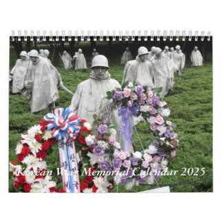 Calendrier Korean War Memorial Calendar 2025