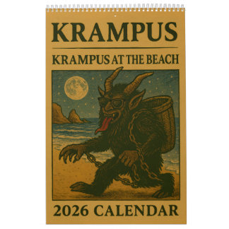 Calendrier Krampus 2026 : Une année de méfaits et de chaos