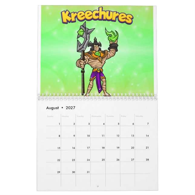 Calendrier Kreechures-Deck 2 (Aug 2027)