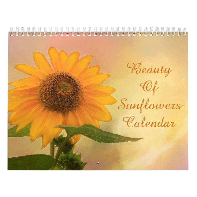 Calendrier La Beauté Des Tournesols (Protection)