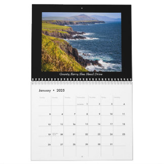 Calendrier La beauté Pittoresque de l'Irlande : 2025