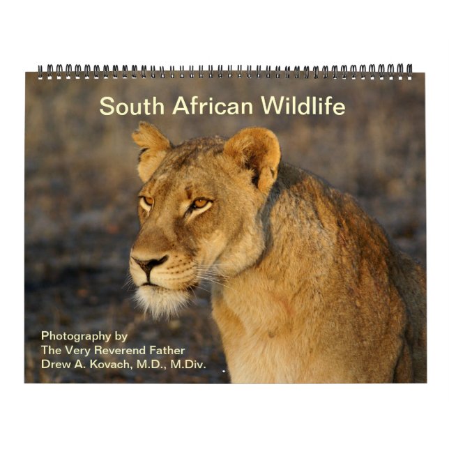 Calendrier La faune sud-africaine (Protection)