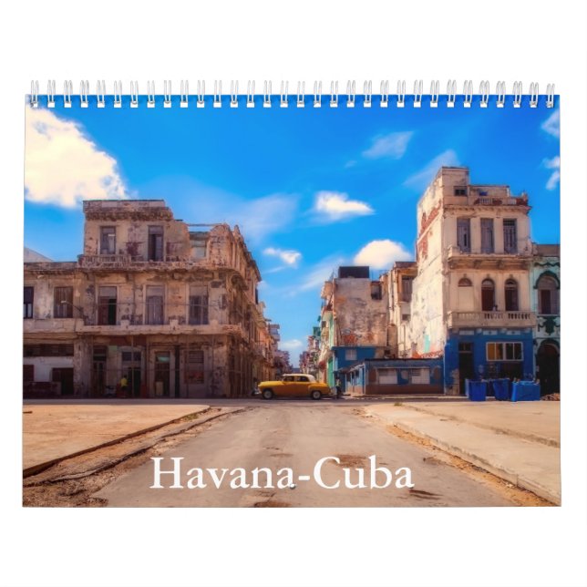 Calendrier La Havane-Cuba (Protection)