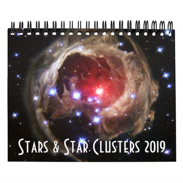 Calendrier La NASA d'astronomie d'espace des groupes d'étoile (Protection)