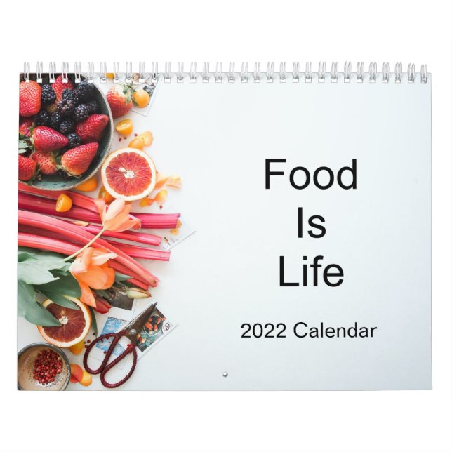 Calendrier La nourriture, c'est la vie (Protection)