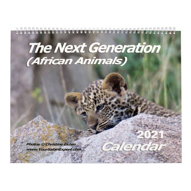 Calendrier La prochaine génération (animaux africains) (deux  (Protection)