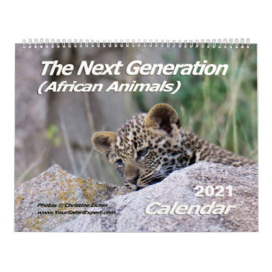 Calendrier La prochaine génération (animaux africains) (deux