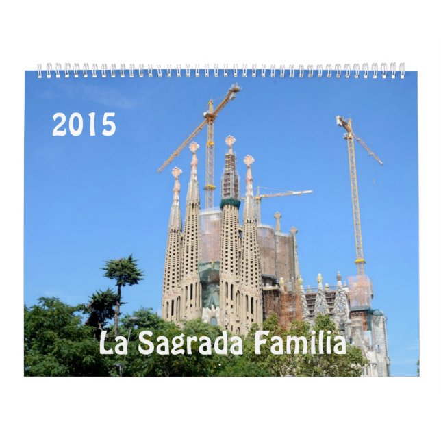 Calendrier La Sagrada Familia 2015 (Protection)