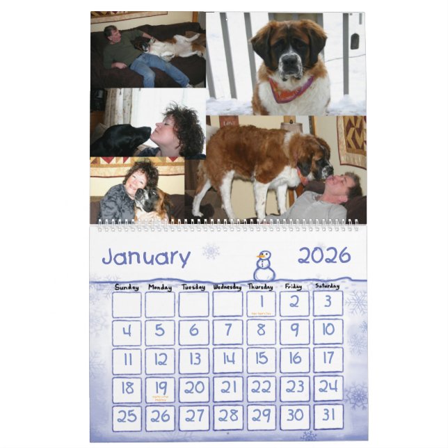 Calendrier La salle 2012 (Jan 2026)