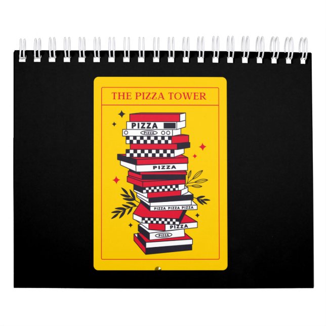 Calendrier La tour de la pizza (Protection)