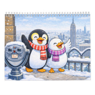 Calendrier La visite du pingouin à NYC