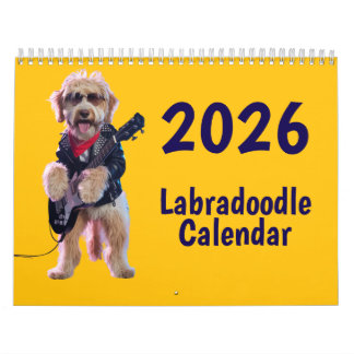 Calendrier Labradoodle Calendar