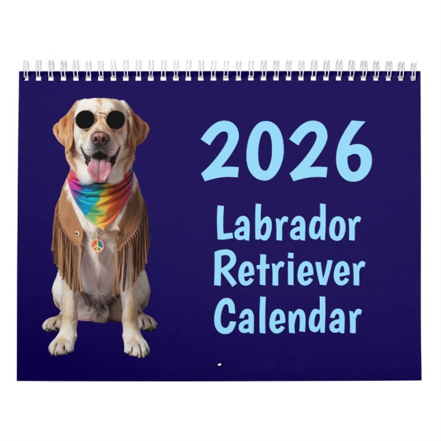Calendrier Labrador Retriever Calendar (Protection)