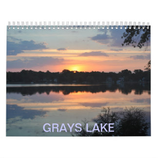 Calendrier Lac grays