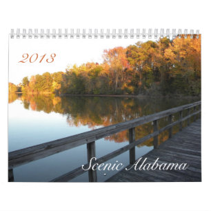 Calendrier L'Alabama pittoresque