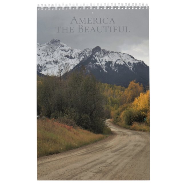 Calendrier L'Amérique, le beau (Protection)