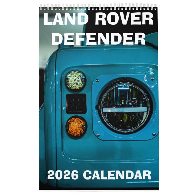 CALENDRIER LAND ROVER DEFENDER, EXPÉDITION DANS LA BROUSSAILL (Protection)