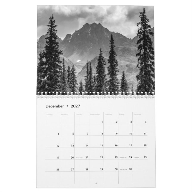 Calendrier Landscapes by Jody Wiele Photography (Dec 2027)