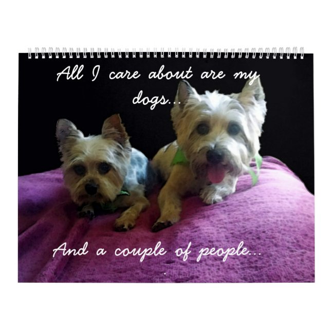 Calendrier L'Année Avec L'Oie Et Barney (Protection)