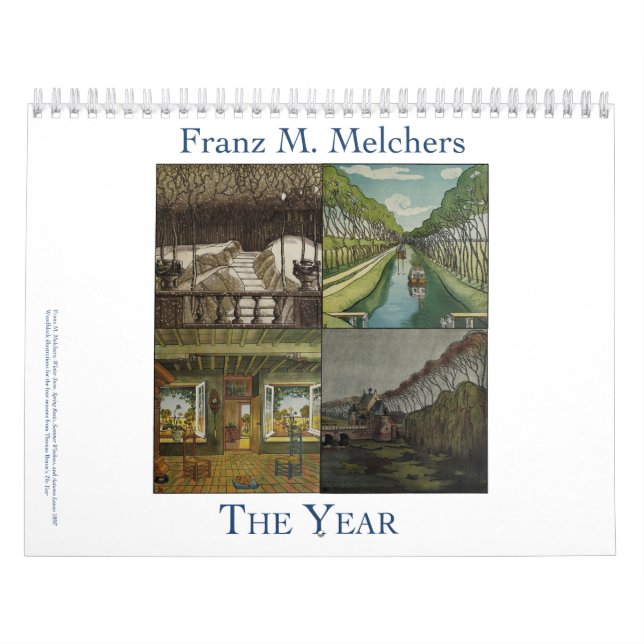 Calendrier L'année de Franz M. Melchers (Protection)