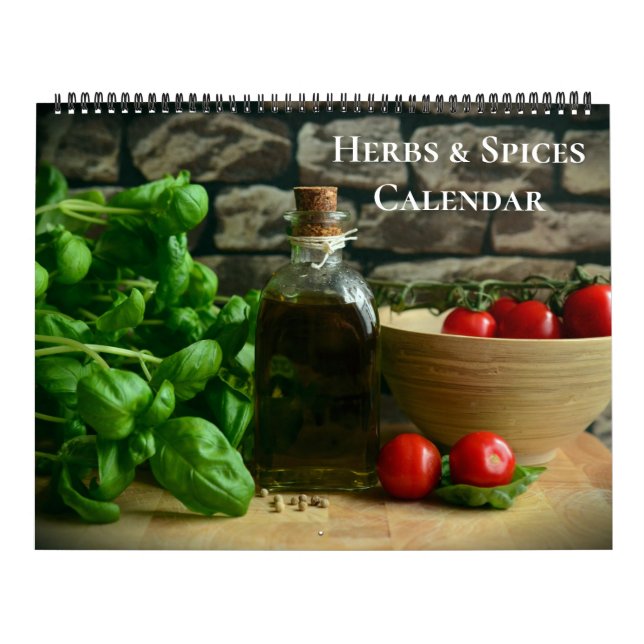 Calendrier Large Size Herbs & Spices Calendar (Protection)