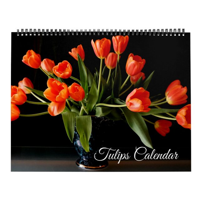 Calendrier Large Size Tulips Calendar (Protection)