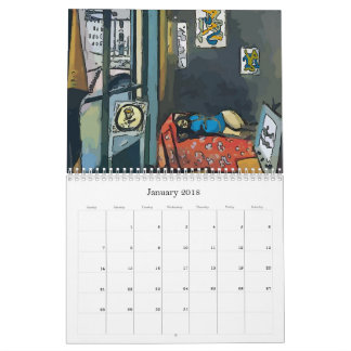 Calendrier L'art Abstrait de la Nouvelle-Orléans