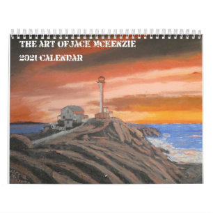 Calendrier L'art de Jack Mckenze 2021