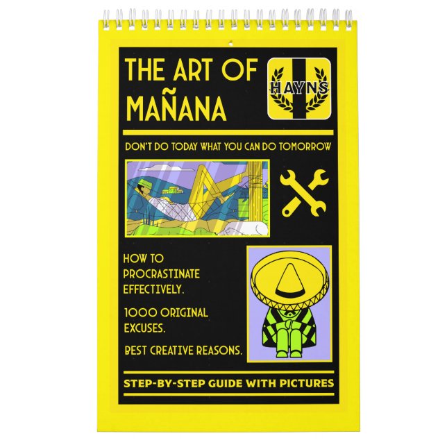 Calendrier L'Art De La Procrastination - Mañana (Protection)