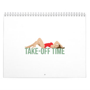 Calendrier L'art du nez de l'aéronef décolle le temps d'un ca