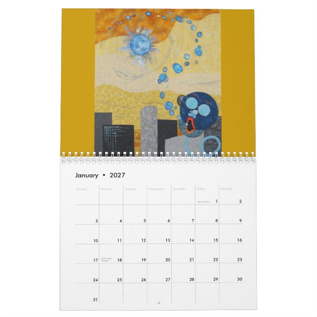 Calendrier L'art pique 2011 (Jan 2027)