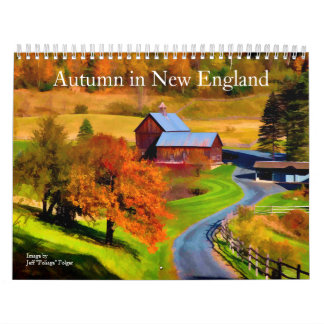 Calendrier L'automne en Nouvelle-Angleterre