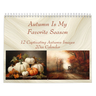 Calendrier L'automne est ma saison préférée