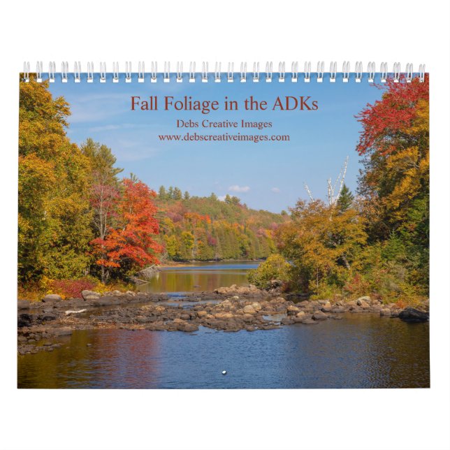 Calendrier Le feuillage d'automne 2026 dans les Adirondacks (Protection)