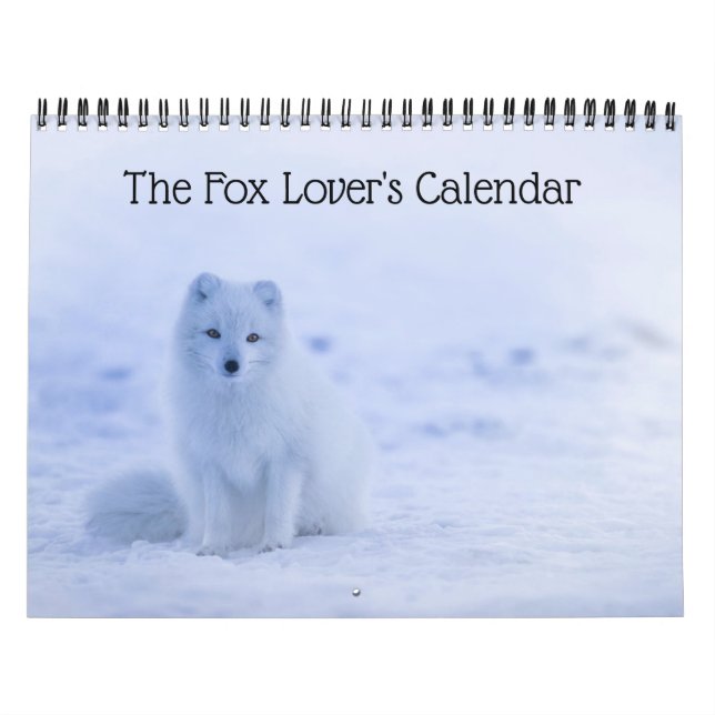 Calendrier Le Fox Lover's (Protection)