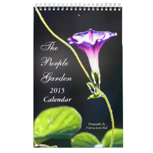 Calendrier Le jardin pourpre 2015
