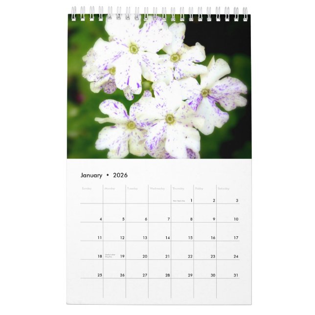 Calendrier Le jardin pourpre 2015 (Jan 2026)