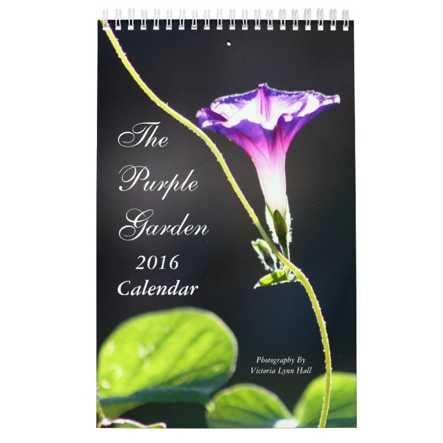 Calendrier Le jardin pourpre 2016 (Protection)